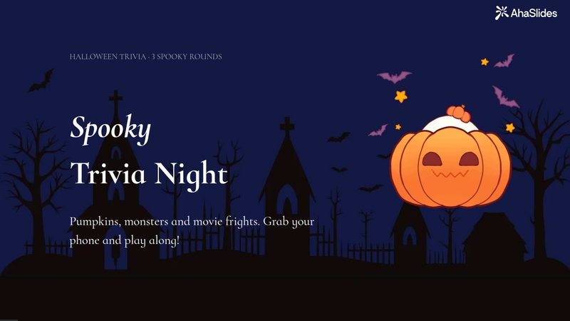 Preview slide from the Halloween Trivia Night