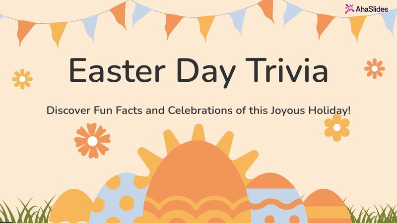 Preview slide from the Have some fun with Easter Day Trivia!