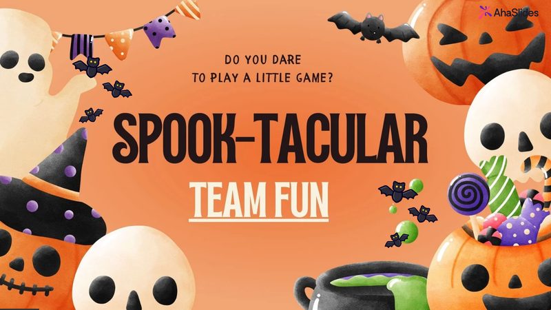 Preview slide from the Spook-tacular Team Fun