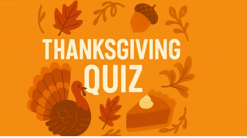 Preview slide from the Thanksgiving quiz