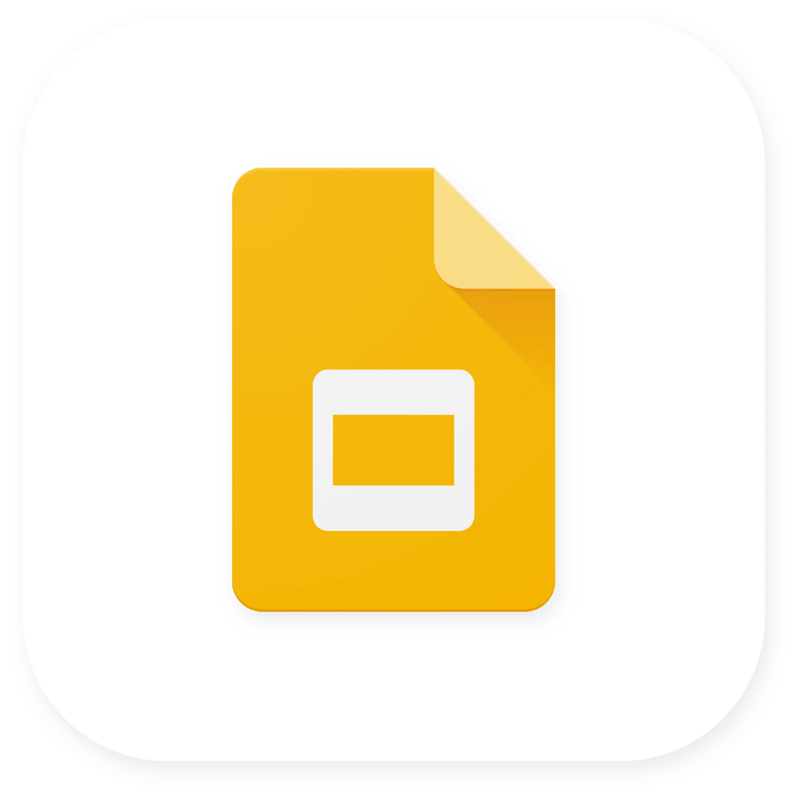 Google Slides logotipo