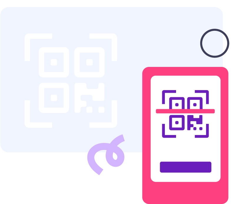 Junte-se através do ícone do código QR