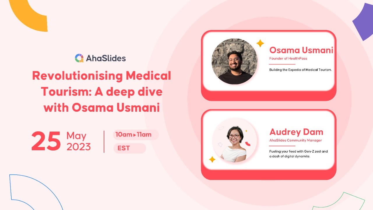 Revolutionising Medical Tourism webinar with Osama Usmani
