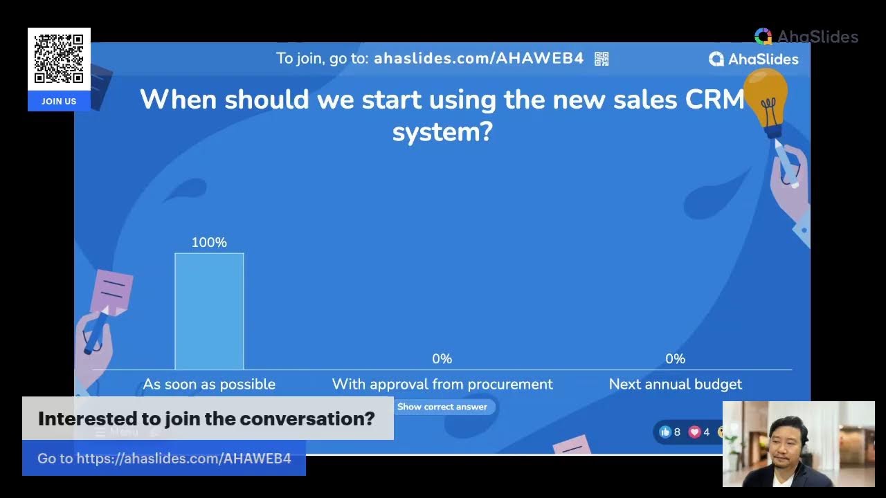 Level up your sales game webinar