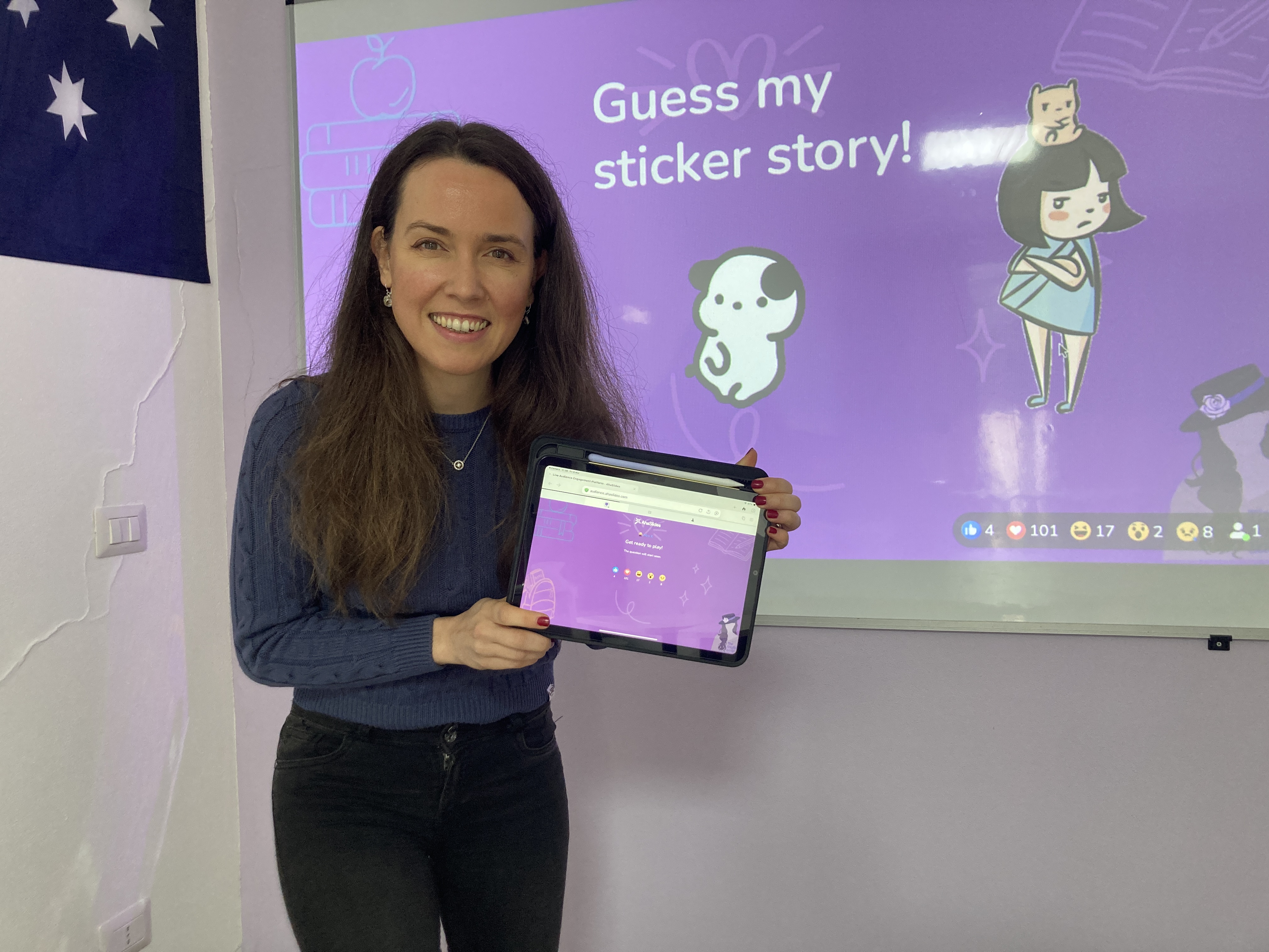 Hvordan "The English Lady" — en privat sprogskole på Sardinien — bruger AhaSlides til mere engagerende engelskundervisning