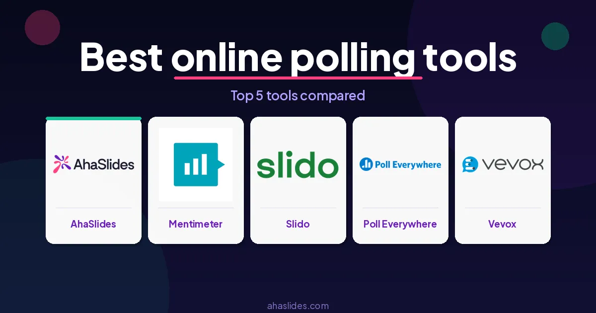 best online polling tools