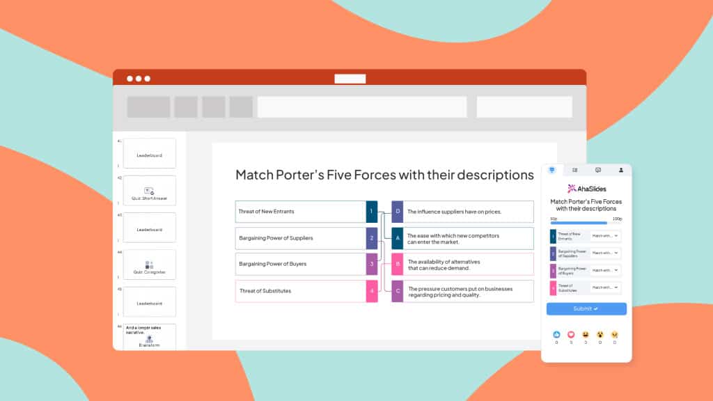 PowerPointi viktoriin ahaslides