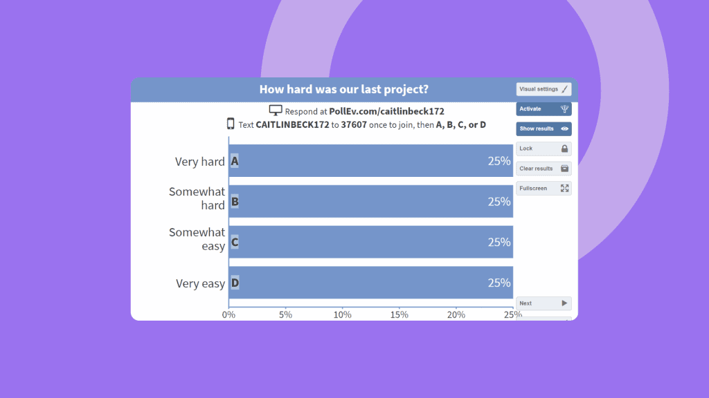 Poll Everywhere as one of the Kahoot alternatives