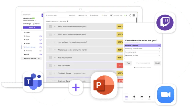 Alternative a Poll Everywhere - Riunione Pulse