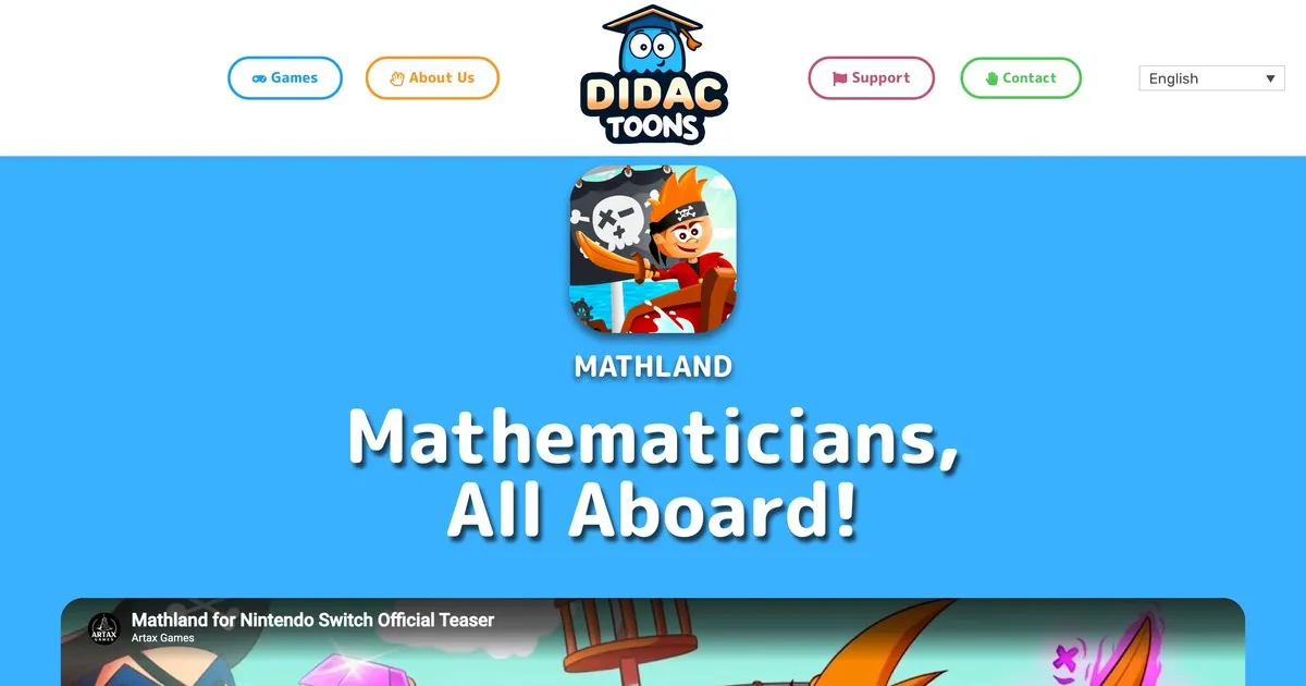 MathLand, un jeu de mathématiques pour les élèves