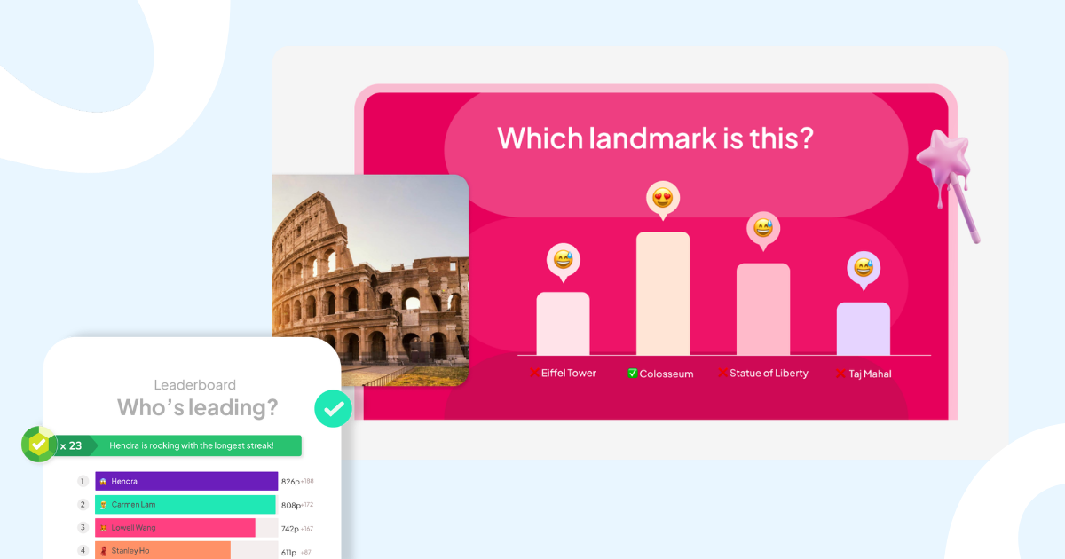 AhaSlides interactive presentation and quiz maker