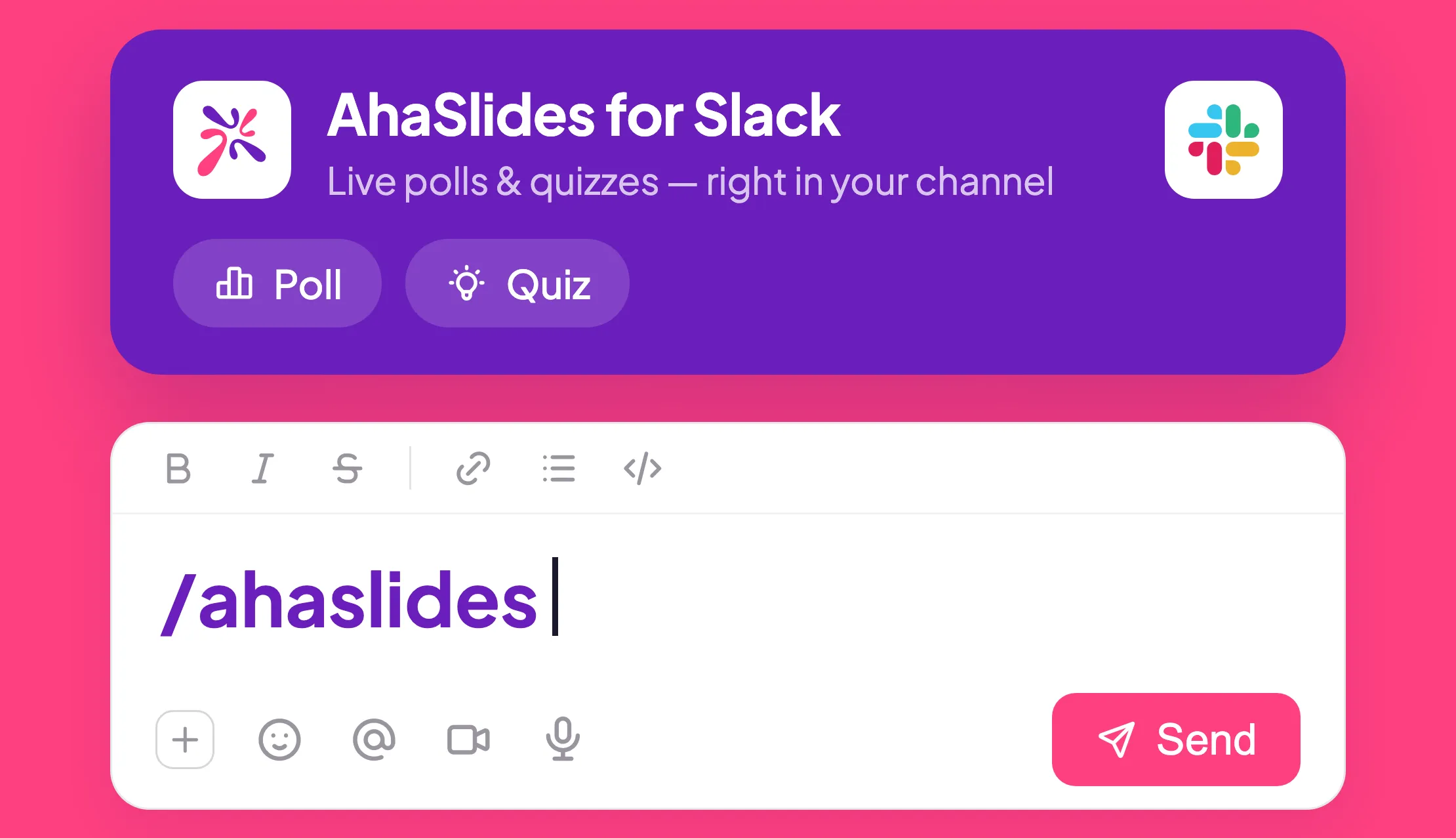 AhaSlides for Slack