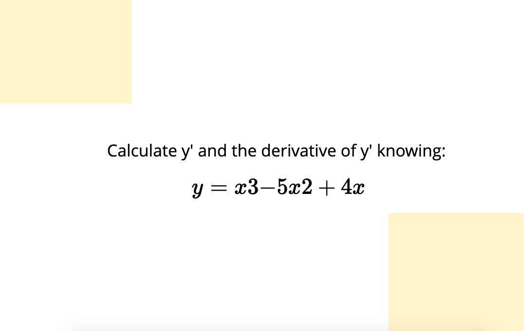 Ikke bare er en programvareinteraktiv presentasjon, Slides kan også formatere komplekse matematiske ligninger slik at de vises riktig på presentasjonen