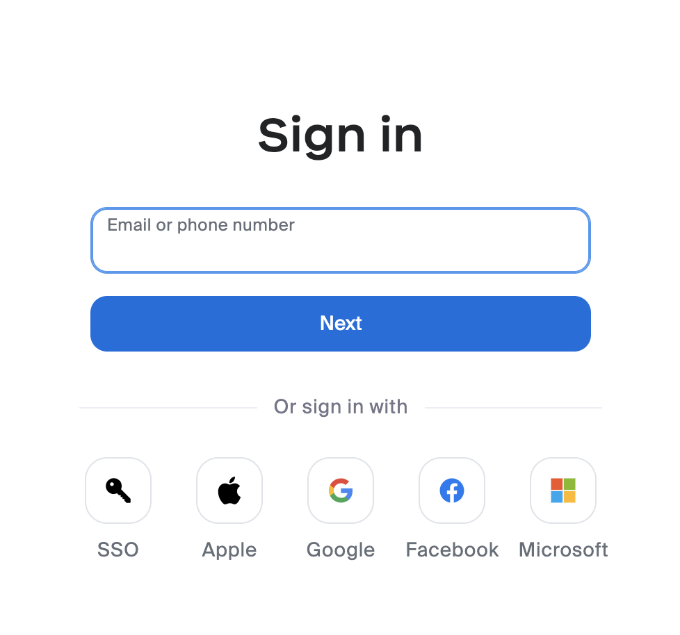Step 2: Sign in to your Zoom account