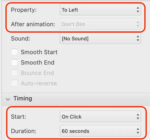 Configurer le volet Animation - Comment ajouter une minuterie dans PowerPoint