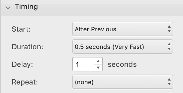 Impostare la temporizzazione del timer - Come aggiungere un timer in PowerPoint