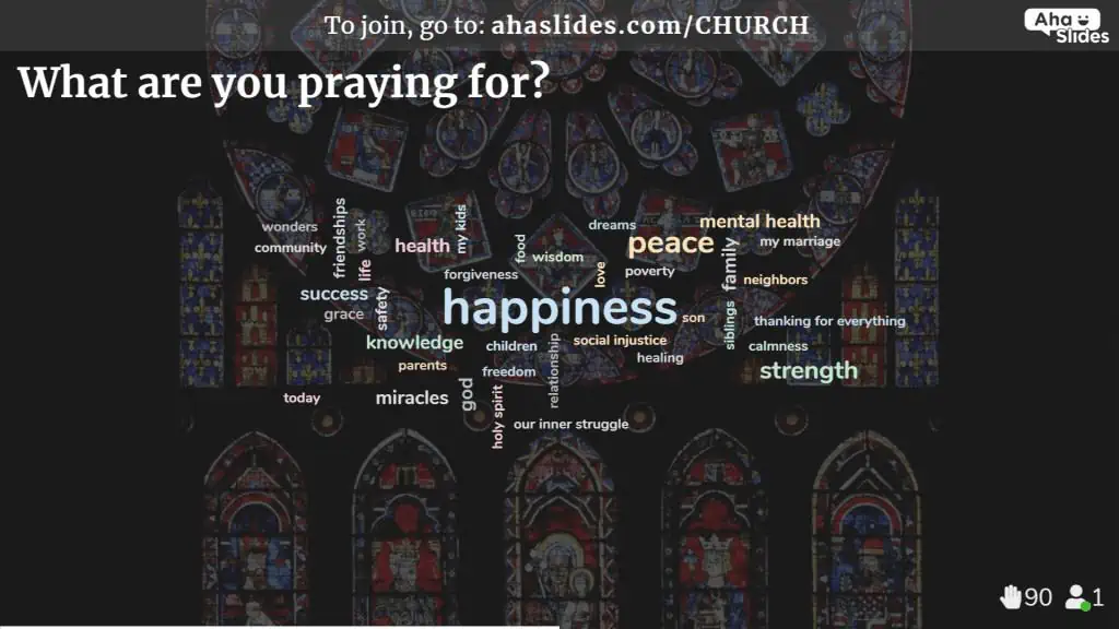 Interactive Online Church Service Livestream