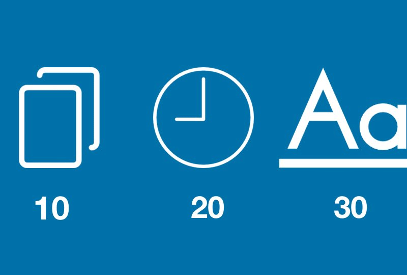 The 10 20 30 Rule: What it is and 3 Reasons to Use it in 2020