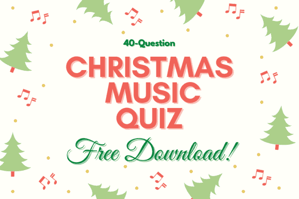 Kostenloses Weihnachtsmusik-Quiz 2021 (20 Fragen + Antworten mit Ton)
