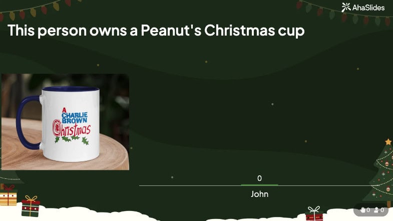 "လုပ်ဖော်ကိုင်ဖက်ကို ခန့်မှန်းပါ" ခရစ္စမတ်စာစောင်