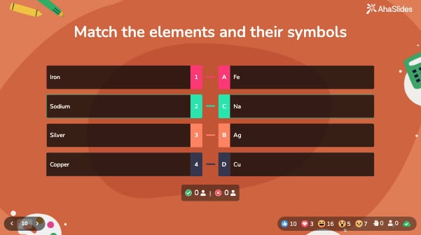 ŝablono de kvizo pri egalaj paroj