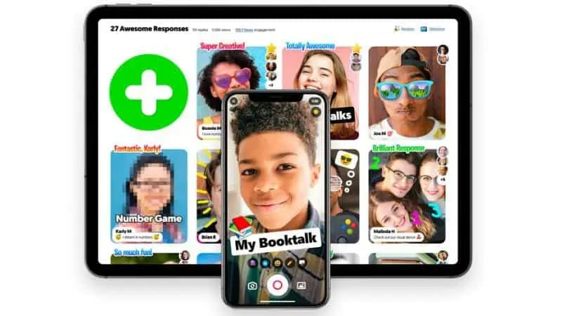 Using flipgrid to make discussion topics and receive video responses from your students.