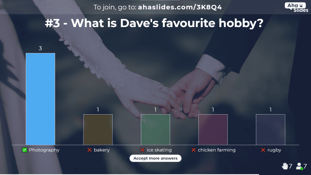 Questionário de casamento 50 perguntas divertidas para fazer aos seus convidados em 2024 - AhaSlides