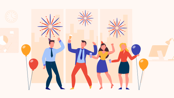 18 Ideas for the Perfect Year-End Celebration 2022 (Live or Virtual!)