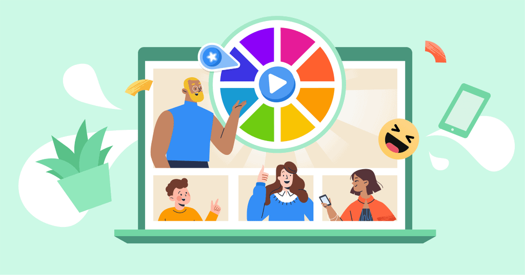 spinning wheel PowerPoint