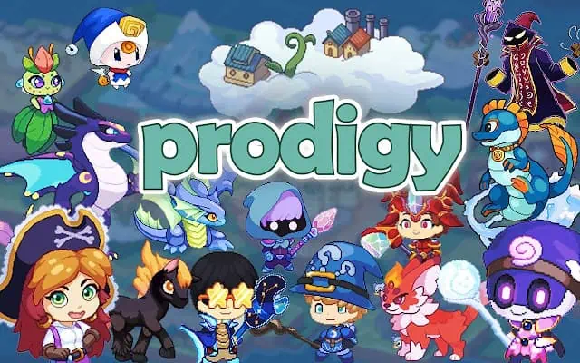 Prodigy Maths Game reklaminis kadras