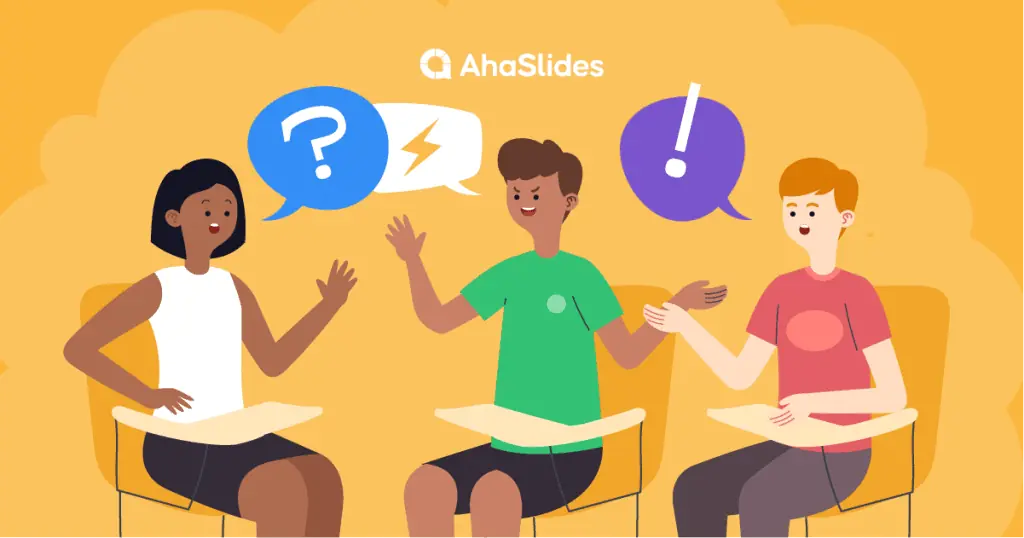 विद्यार्थ्यांसाठी खुल्या प्रश्नांची उदाहरणे | AhaSlides