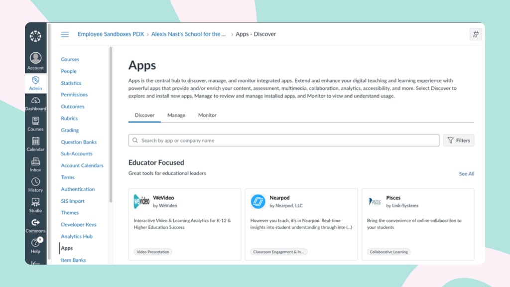 Canvas Alternativas a Google Classroom