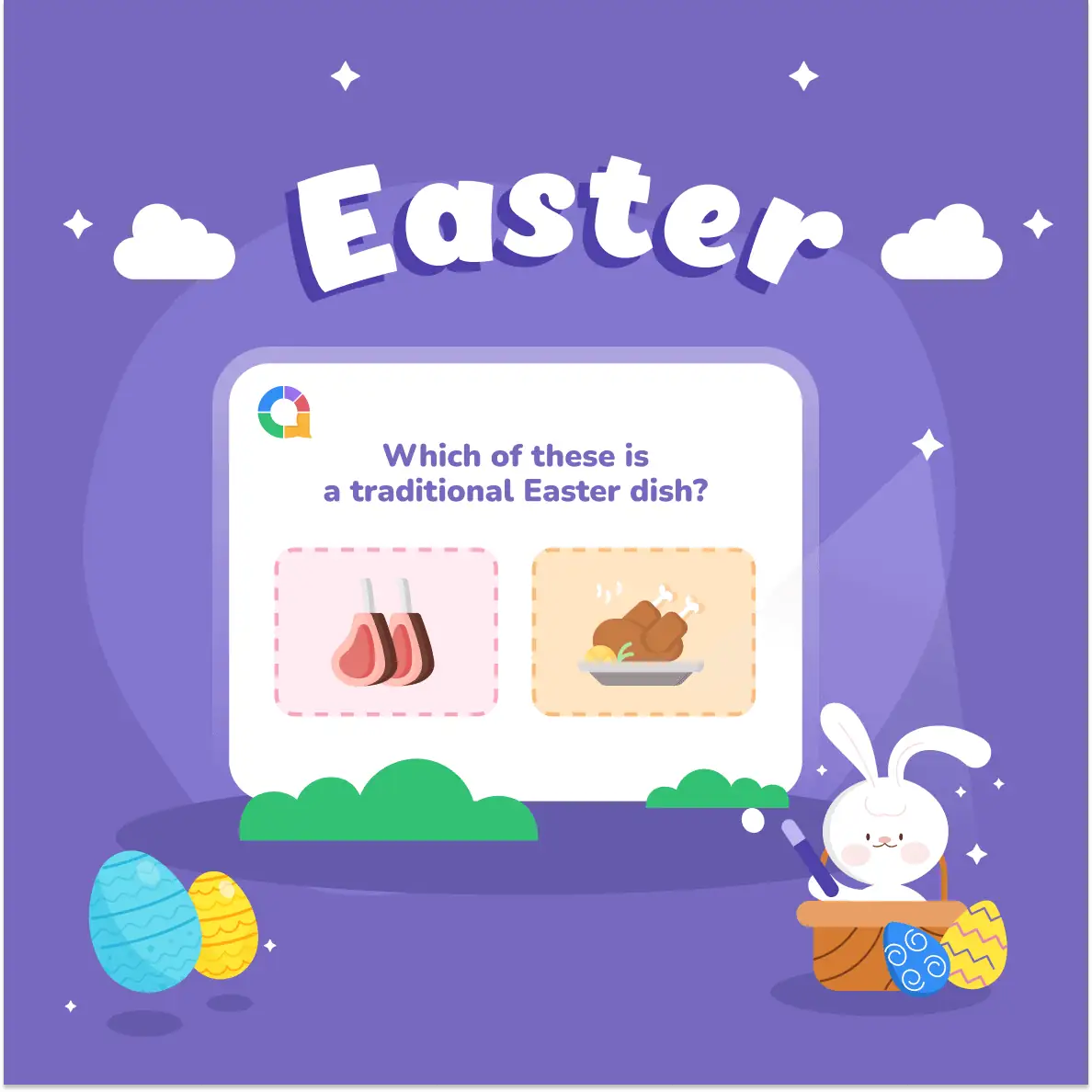 75++ Easter Quiz အမေးနှင့်အဖြေများ