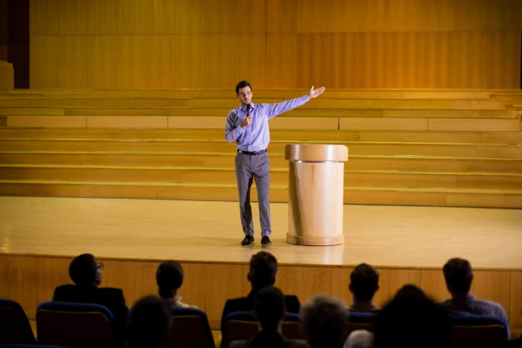 public speaking and ideas