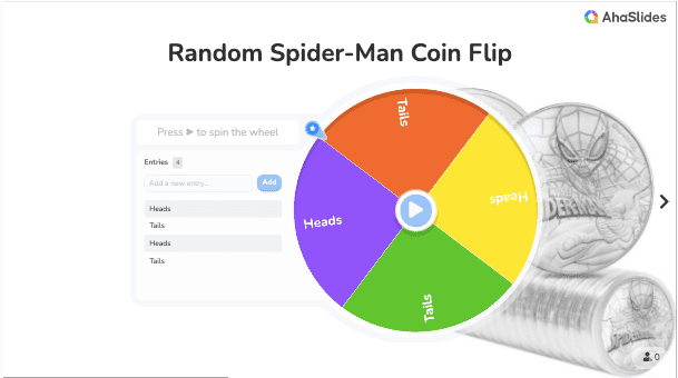 Wheel Spinner - Spin the Wheel to Pick a Random Choice - Mentimeter