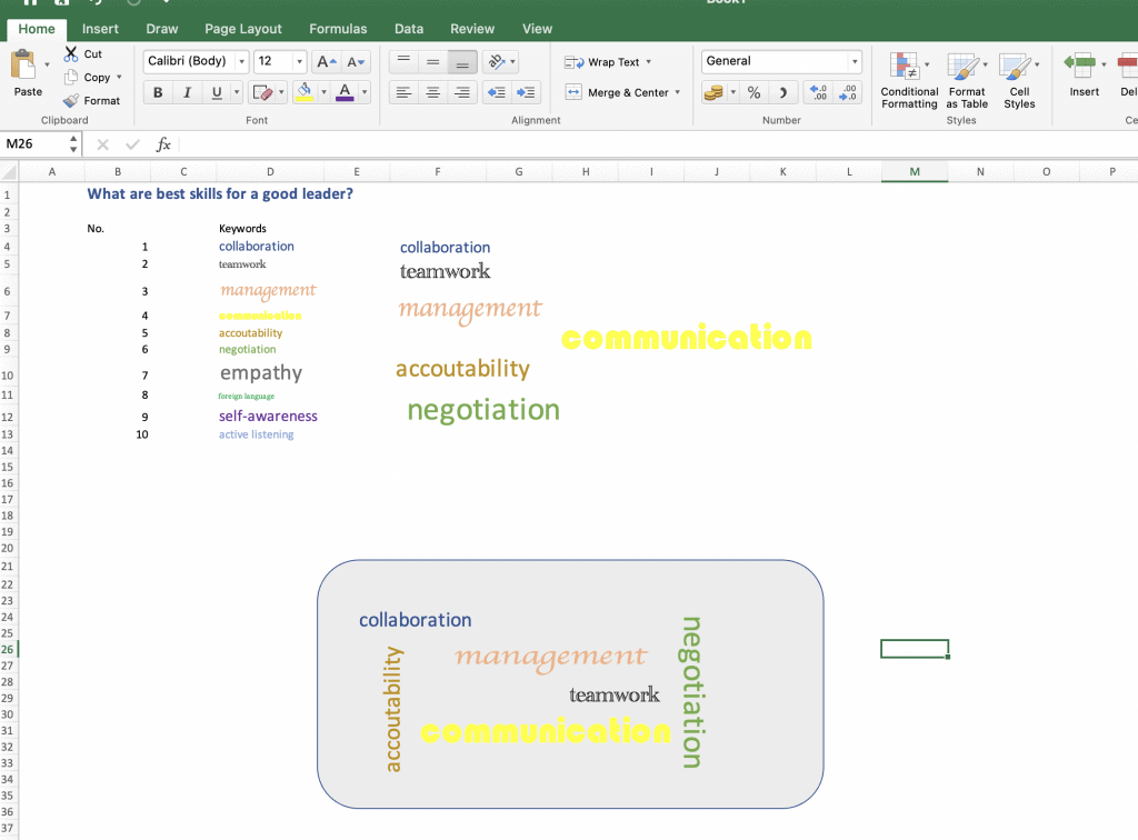 Как сделать текст вертикально в Excel?