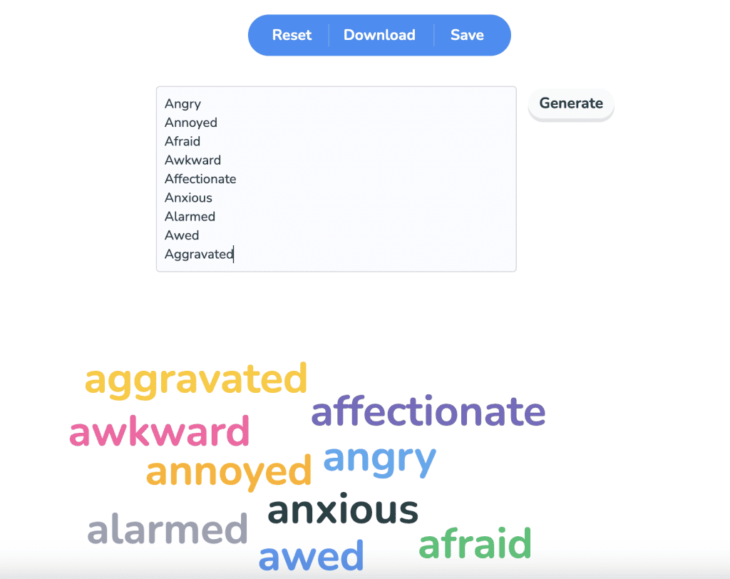 ahaslides word cloud generator