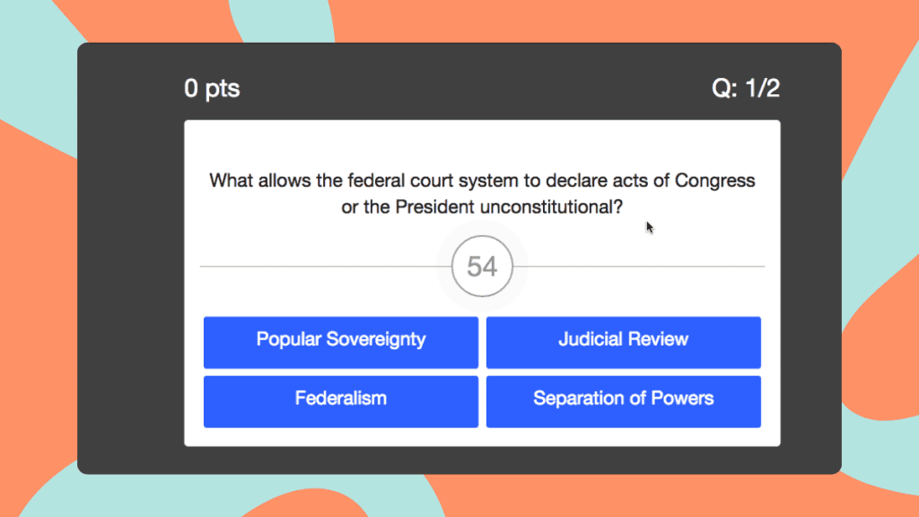 اختبار quizizz بالبدائل