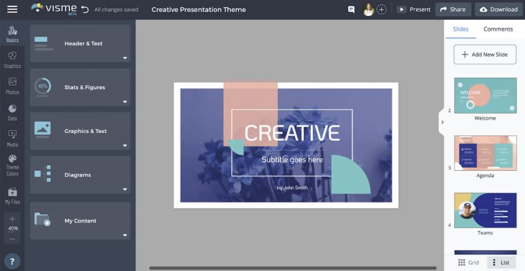 presentation sites like prezi