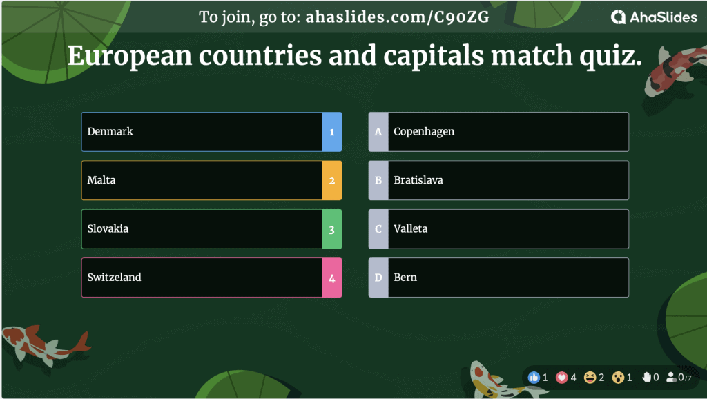 juego de capitales de europa