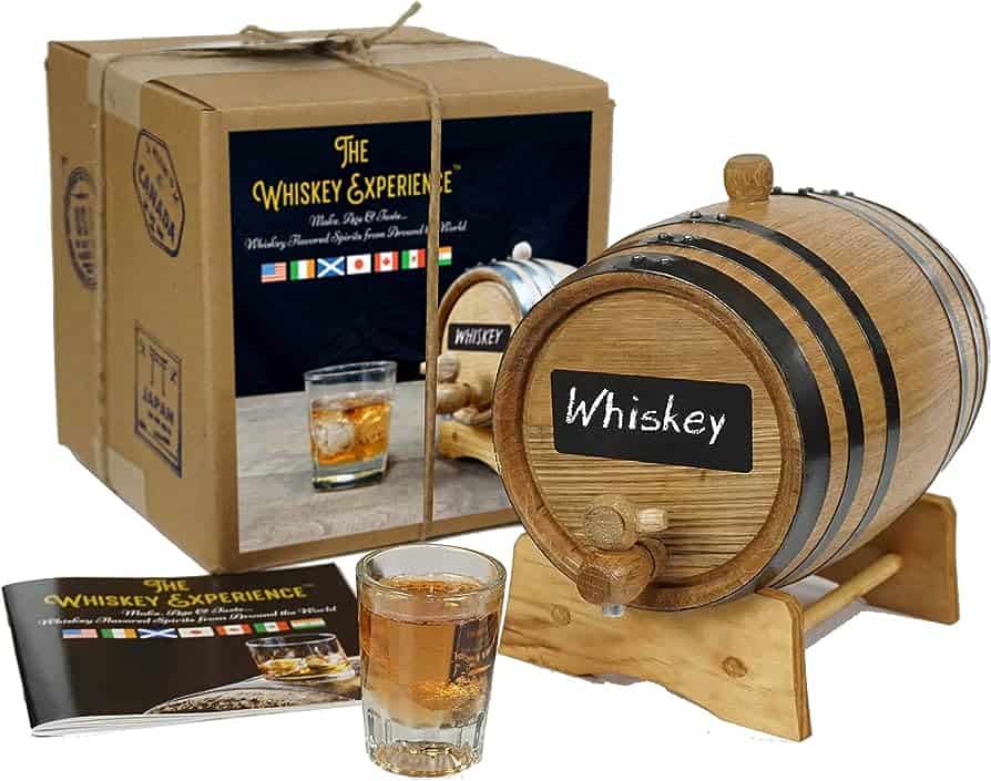 Kit voor het maken van whisky en rum voor bruidsjonkers