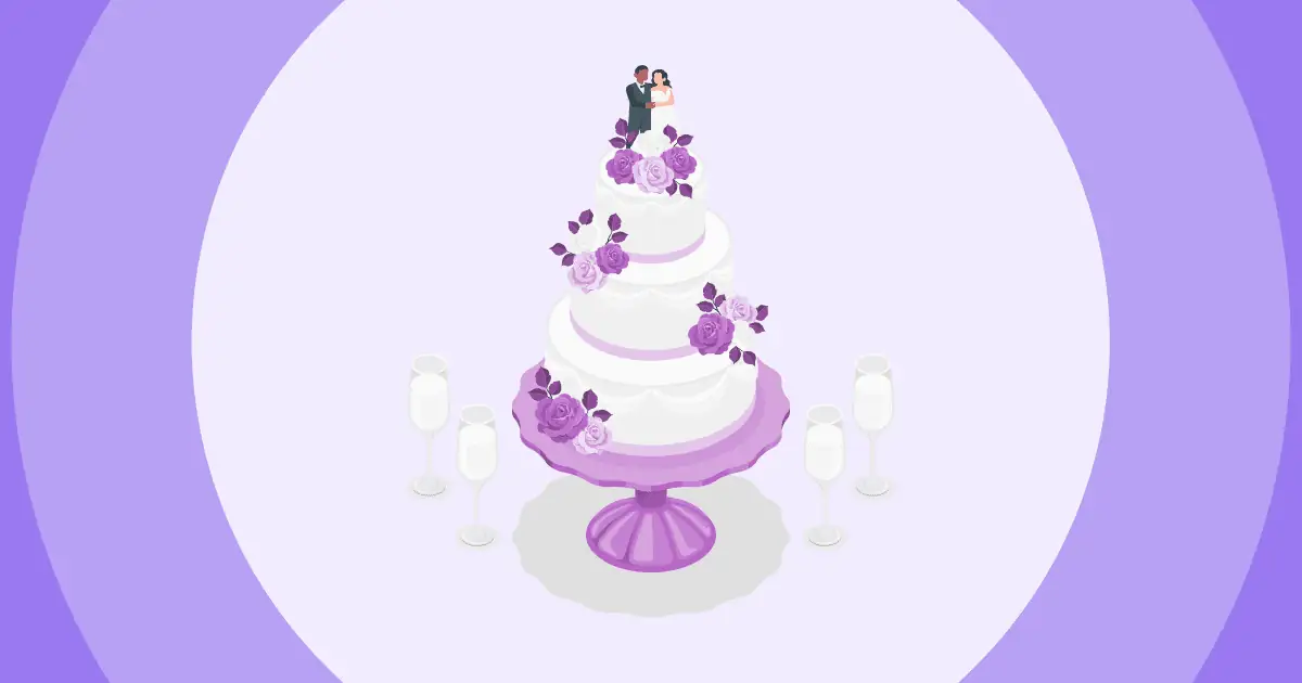 12 úžasných nápadů na svatební dort pro tento rok | Aktualizováno v roce 2024
