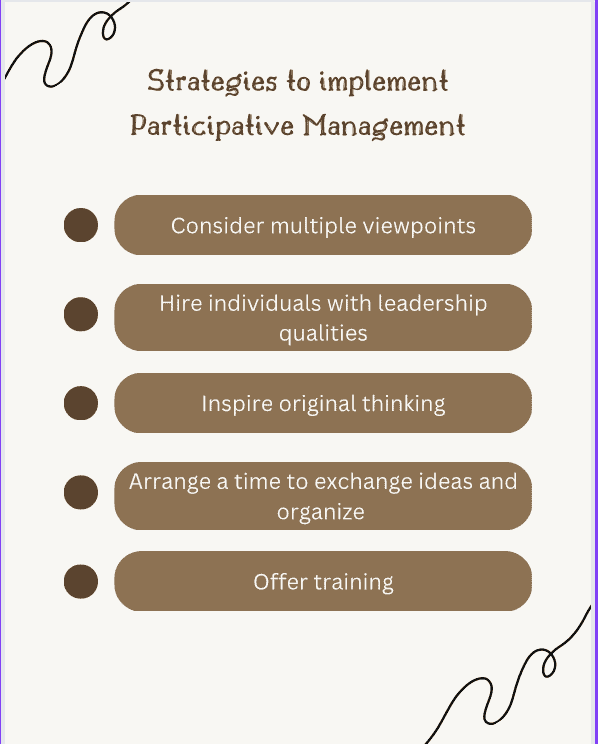 Strategies ad satus style administratione participative