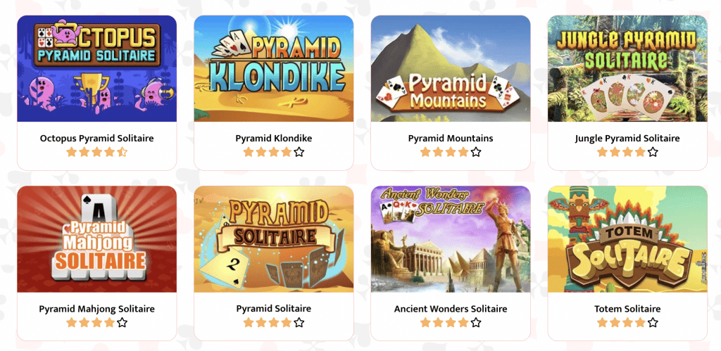 Free Classic Solitaire - Pyramid Solitaire de CardGame