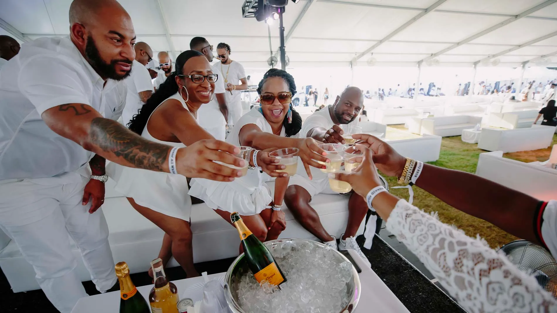 All-White Party - Engagement Party Ideas