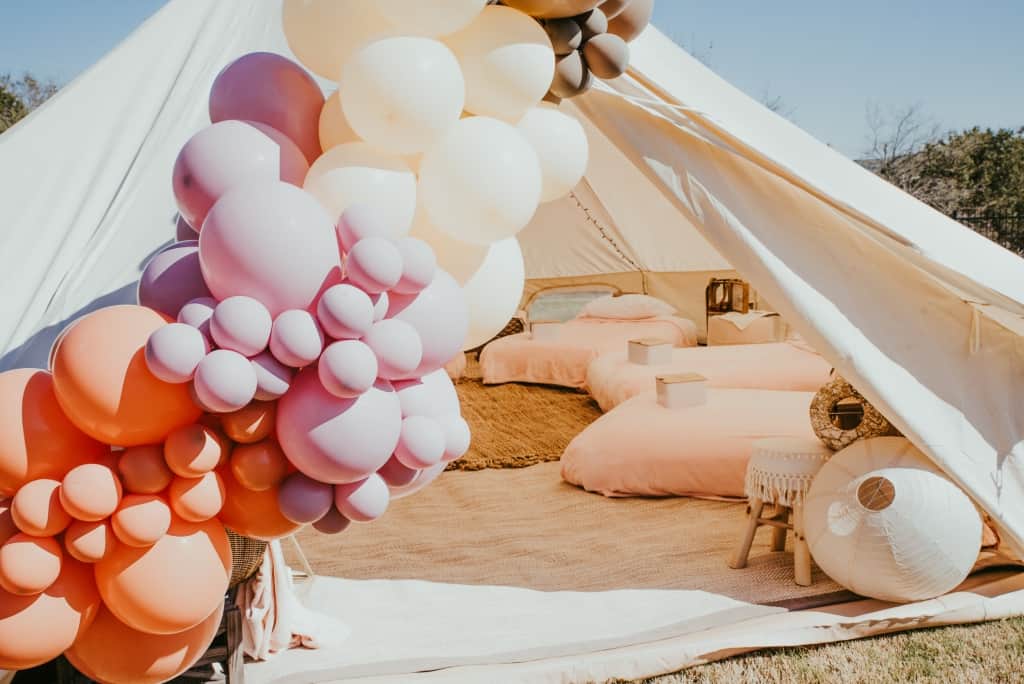 Glamping Party - Engagement Party Ideas