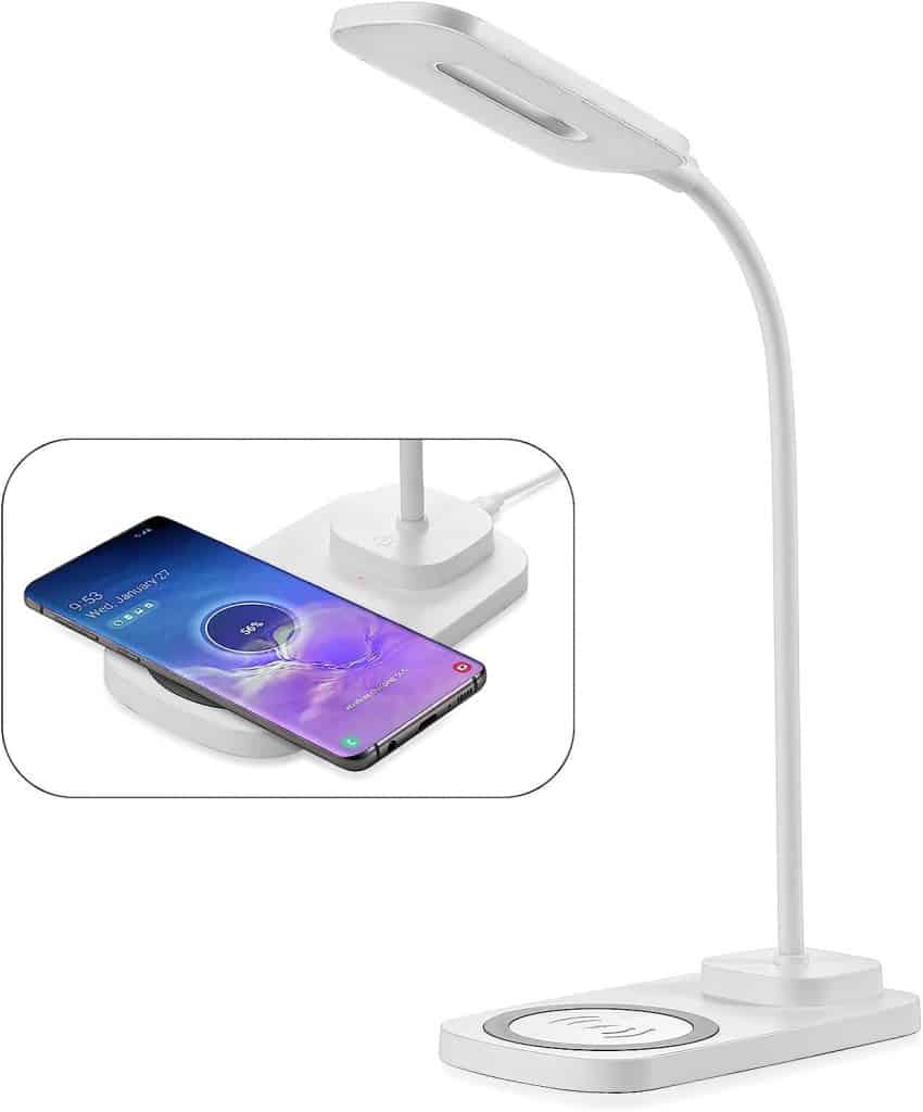 Table Lamp With Wireless Charging - Bridesmaid Gift Idea