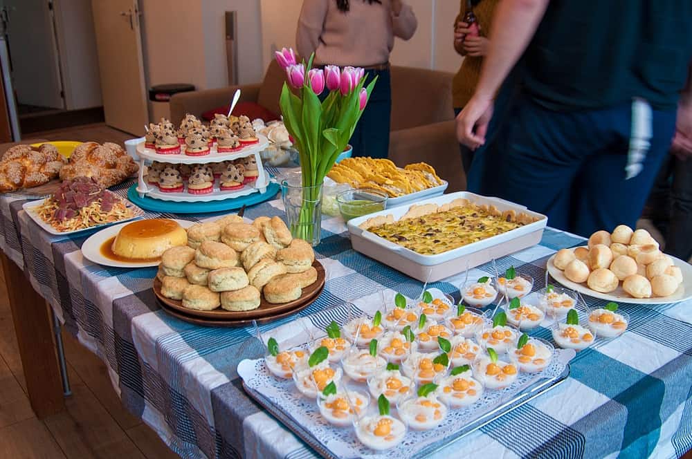 Potluck Party - Engagement Party Ideas