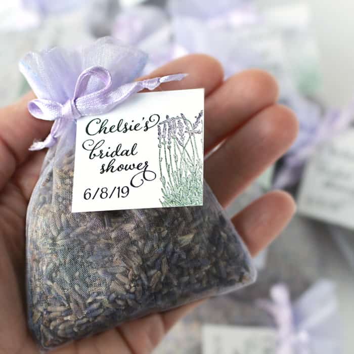 Wedding favour ideas - DIY scented sachets