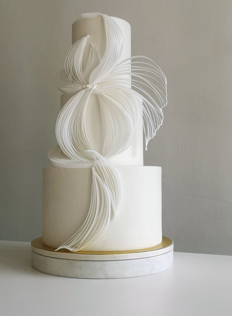 Sculptural Cake - Wedding Cake Ideas